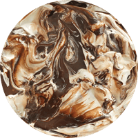 Gelato Kinder Bueno — bela čokolada prelivena mlečnom čokoladom i lešnikom