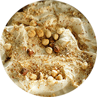 Gelato od italijanskog lešnika sa komadićima tostiranog lešnika